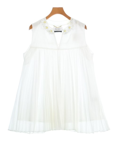 MUVEIL(ミュベール)ブラウス 白 サイズ:40(M位)/2200644742863