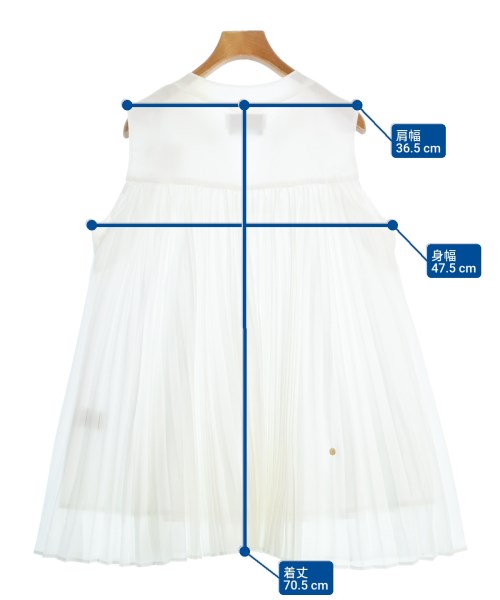 MUVEIL（ミュベール）ブラウス 白 サイズ:40(M位) レディース/2200644742863