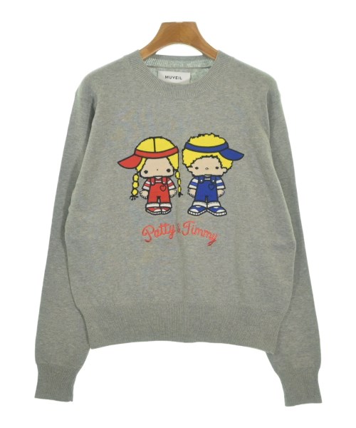 MUVEIL(ミュベール)ニット・セーター グレー サイズ:38(M位)/2200644745413
