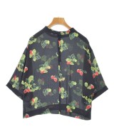 MUVEIL（ミュベール）ブラウス 紺 サイズ:36(S位) レディース/2200621666052