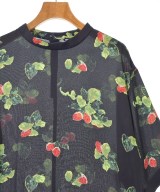 MUVEIL（ミュベール）ブラウス 紺 サイズ:36(S位) レディース/2200621666052