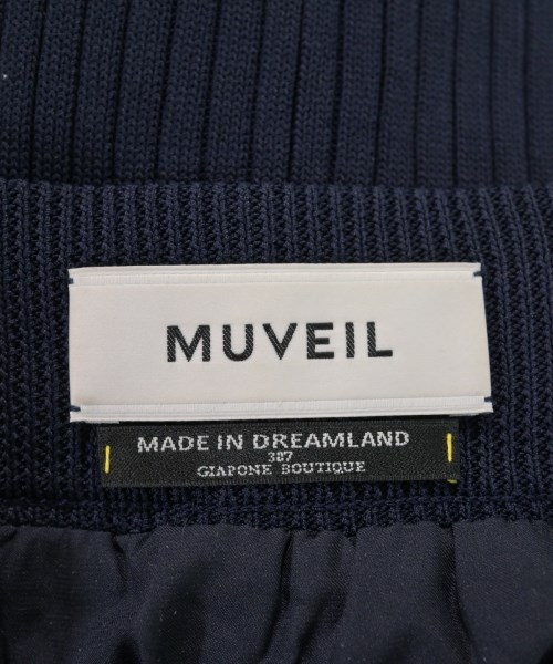 MUVEIL（ミュベール）ロング・マキシ丈スカート 紺 サイズ:36(S位) レディース/2200622346182