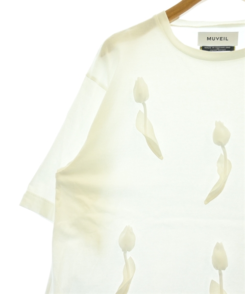 MUVEIL（ミュベール）Tシャツ・カットソー 白 サイズ:40(M位) レディース/2200619574109
