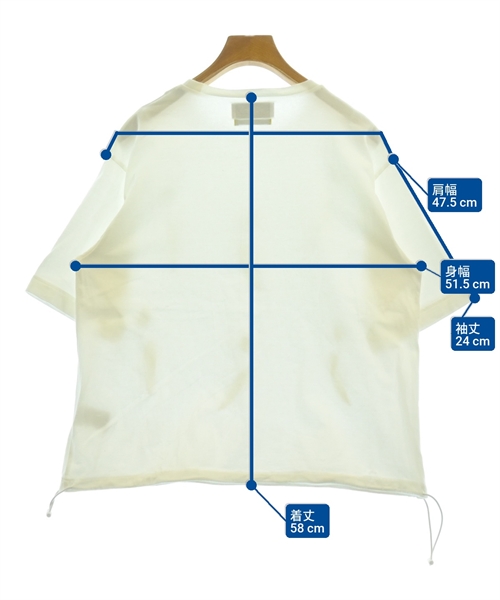 MUVEIL（ミュベール）Tシャツ・カットソー 白 サイズ:40(M位) レディース/2200619574109