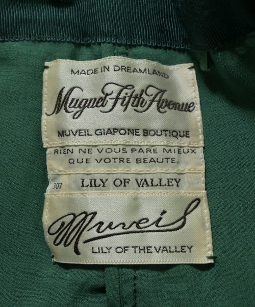 MUVEIL（ミュベール）スラックス 緑 サイズ:38(M位) レディース/2200616445129