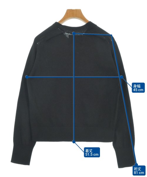 MUVEIL（ミュベール）カーディガン 黒 サイズ:36(S位) レディース/2200618656028