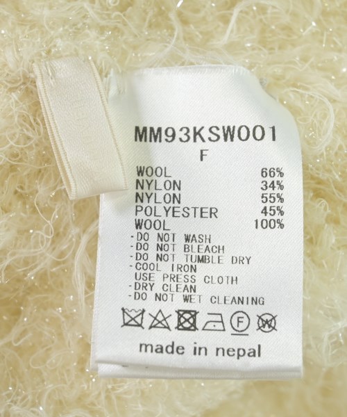 MUVEIL（ミュベール）ニット・セーター 白 サイズ:F レディース/2200619596040