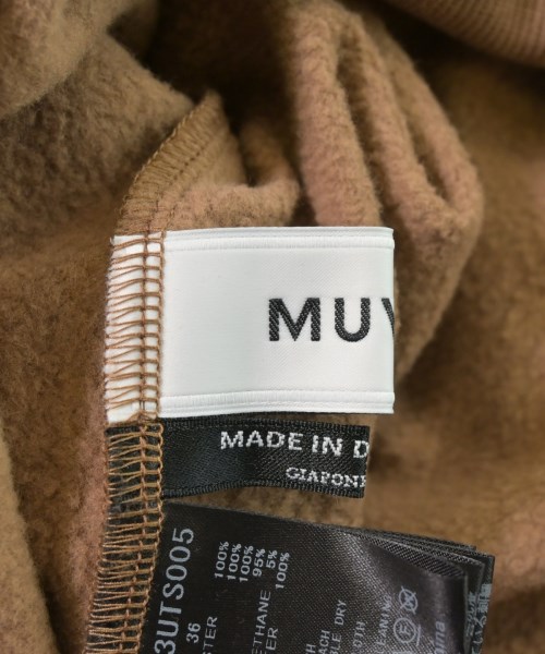 MUVEIL（ミュベール）スウェット 茶 サイズ:36(S位) レディース/2200633970079