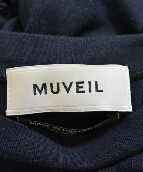 MUVEIL（ミュベール）Tシャツ・カットソー 紺 サイズ:36(S位) レディース/2200613685092