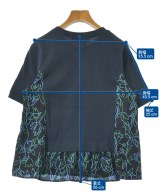 MUVEIL（ミュベール）Tシャツ・カットソー 紺 サイズ:36(S位) レディース/2200613685092