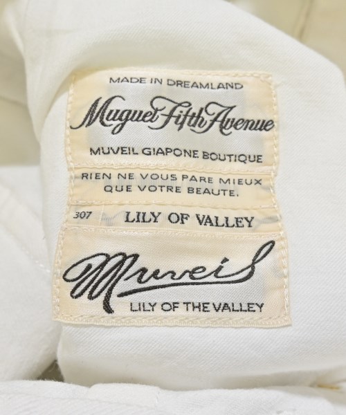 MUVEIL（ミュベール）ひざ丈スカート 白 サイズ:36(S位) レディース/2200617876014