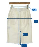 MUVEIL（ミュベール）ひざ丈スカート 白 サイズ:36(S位) レディース/2200617876014