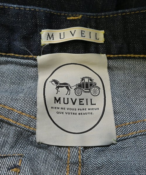 MUVEIL（ミュベール）ショートパンツ 紺 サイズ:36(S位) レディース/2200617876038