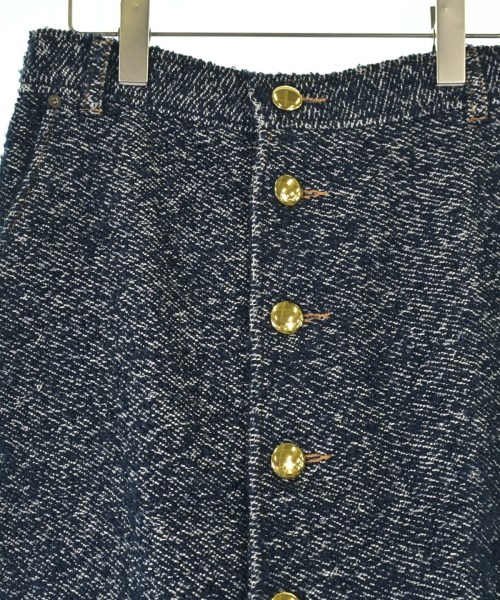 MUVEIL（ミュベール）ひざ丈スカート 紺 サイズ:36(S位) レディース/2200617876076