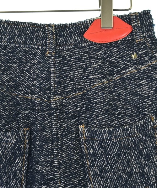 MUVEIL（ミュベール）ひざ丈スカート 紺 サイズ:36(S位) レディース/2200617876076