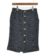 MUVEIL（ミュベール）ひざ丈スカート 紺 サイズ:36(S位) レディース/2200617876076