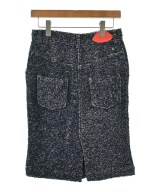 MUVEIL（ミュベール）ひざ丈スカート 紺 サイズ:36(S位) レディース/2200617876076