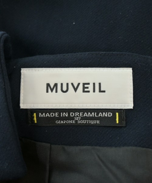 MUVEIL（ミュベール）ワンピース 紺 サイズ:36(S位) レディース/2200606664103