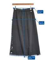 MUVEIL（ミュベール）ロング・マキシ丈スカート 黒 サイズ:36(S位) レディース/2200613132039