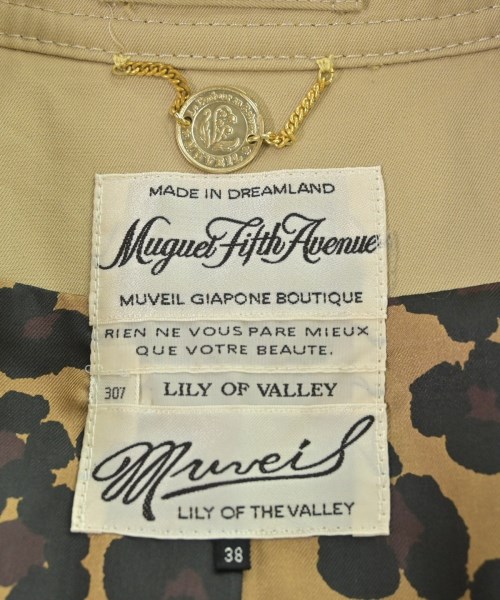 MUVEIL（ミュベール）ブルゾン ベージュ サイズ:38(M位) レディース/2200620556057