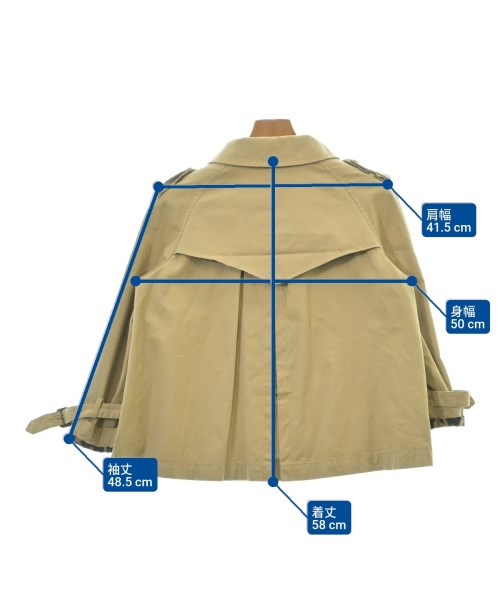 MUVEIL（ミュベール）ブルゾン ベージュ サイズ:38(M位) レディース/2200620556057