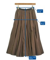 MUVEIL（ミュベール）ロング・マキシ丈スカート 茶 サイズ:36(S位) レディース/2200609675083