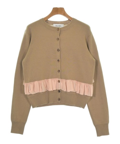 MUVEIL(ミュベール)カーディガン ベージュ サイズ:36(S位)/2200673049155
