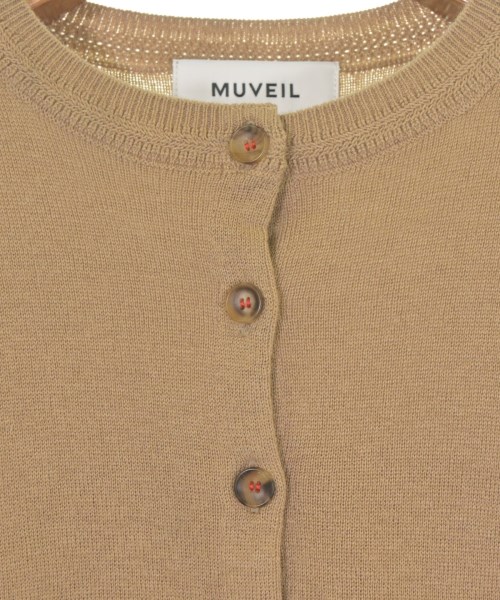 MUVEIL（ミュベール）カーディガン ベージュ サイズ:36(S位) レディース/2200673049155