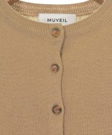 MUVEIL（ミュベール）カーディガン ベージュ サイズ:36(S位) レディース/2200673049155