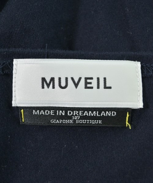 MUVEIL（ミュベール）Tシャツ・カットソー 紺 サイズ:38(M位) レディース/2200673077028