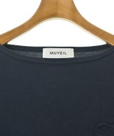 MUVEIL（ミュベール）Tシャツ・カットソー 紺 サイズ:38(M位) レディース/2200673077028