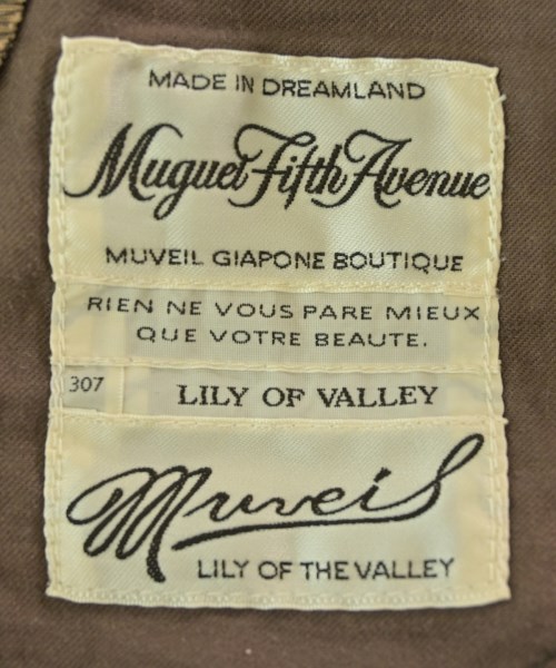 MUVEIL（ミュベール）ひざ丈スカート 茶 サイズ:36(S位) レディース/2200675208024