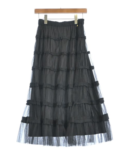 MUVEIL（ミュベール）ロング・マキシ丈スカート 黒 サイズ:36(S位) レディース/2200672939167