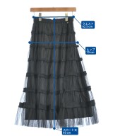 MUVEIL（ミュベール）ロング・マキシ丈スカート 黒 サイズ:36(S位) レディース/2200672939167