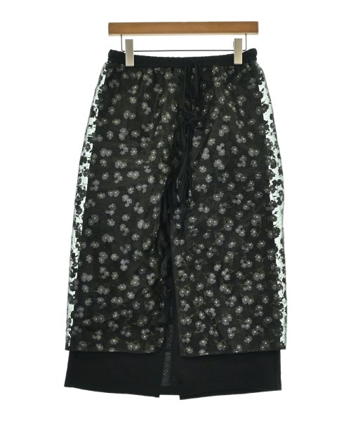 MUVEIL(ミュベール)ロング・マキシ丈スカート 黒 サイズ:38/38(M位)/2200676285017