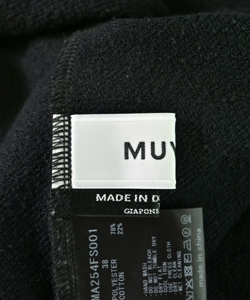 MUVEIL（ミュベール）ロング・マキシ丈スカート 黒 サイズ:38/38(M位) レディース/2200676285017