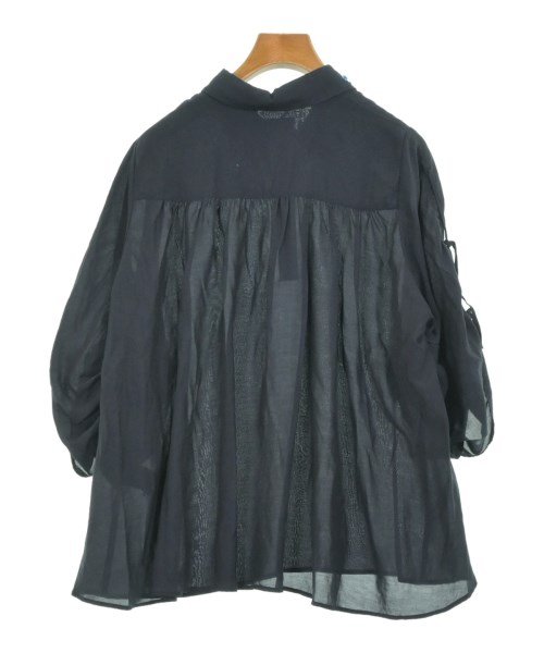 MUVEIL（ミュベール）カジュアルシャツ 紺 サイズ:36(S位) レディース/2200679962021