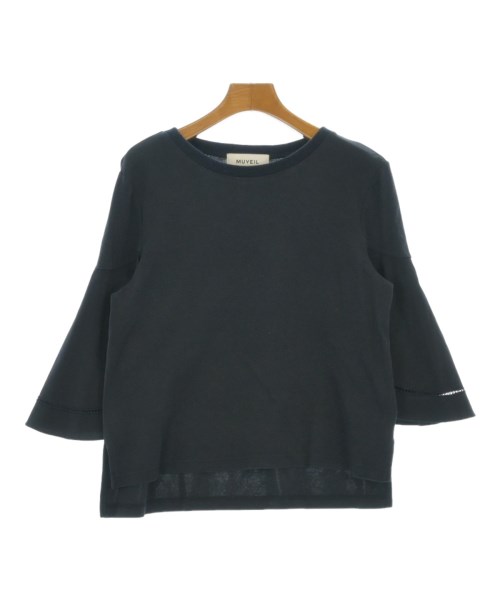 MUVEIL(ミュベール)Tシャツ・カットソー 紺 サイズ:36(S位)/2200680769183