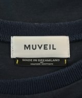 MUVEIL（ミュベール）Tシャツ・カットソー 紺 サイズ:36(S位) レディース/2200680769183