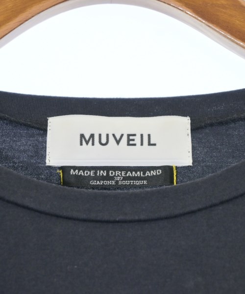 MUVEIL（ミュベール）Tシャツ・カットソー 紺 サイズ:38(M位) レディース/2200689246029