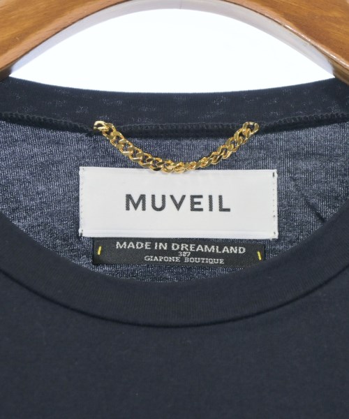 MUVEIL（ミュベール）Tシャツ・カットソー 紺 サイズ:36(S位) レディース/2200689246036