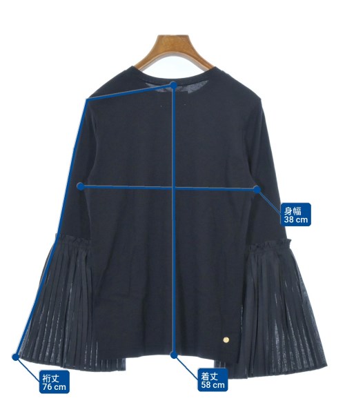 MUVEIL（ミュベール）Tシャツ・カットソー 紺 サイズ:36(S位) レディース/2200689246036
