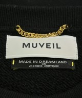 MUVEIL（ミュベール）スウェット 黒 サイズ:36(S位) レディース/2200697266019
