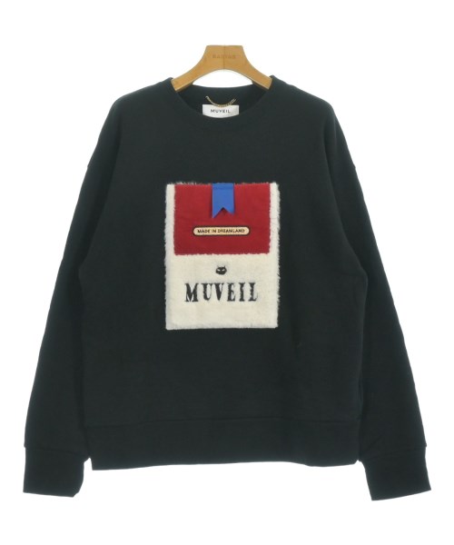 MUVEIL(ミュベール)スウェット 黒 サイズ:38(M位)/2200697266026