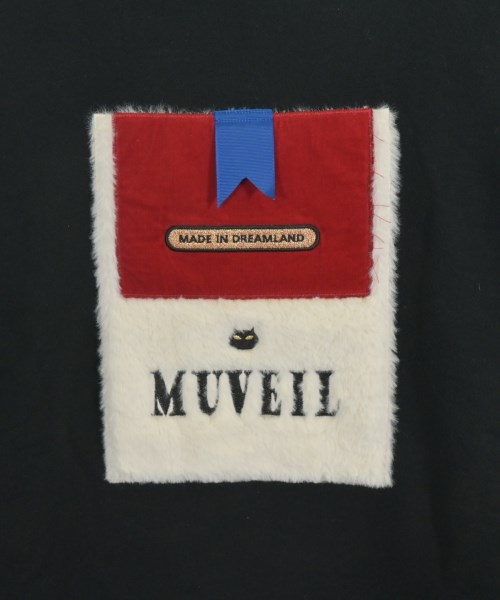MUVEIL（ミュベール）スウェット 黒 サイズ:38(M位) レディース/2200697266026