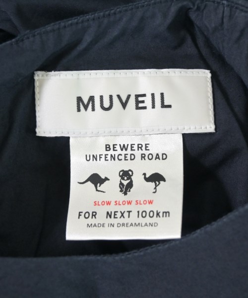 MUVEIL（ミュベール）ワンピース 紺 サイズ:38(M位) レディース/2200693373346