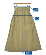 MUVEIL（ミュベール）ロング・マキシ丈スカート カーキ サイズ:36(S位) レディース/2200700250196