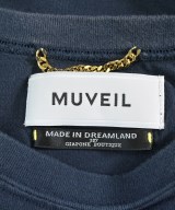 MUVEIL（ミュベール）Tシャツ・カットソー 紺 サイズ:38(M位) レディース/2200700594016