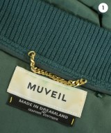 MUVEIL（ミュベール）ブルゾン 緑 サイズ:36(S位) レディース/2200698488076