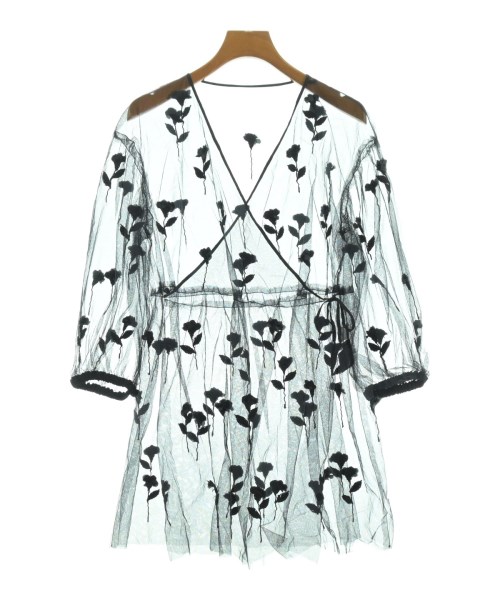 MUVEIL(ミュベール)カジュアルシャツ 黒 サイズ:36(S位)/2200643802070